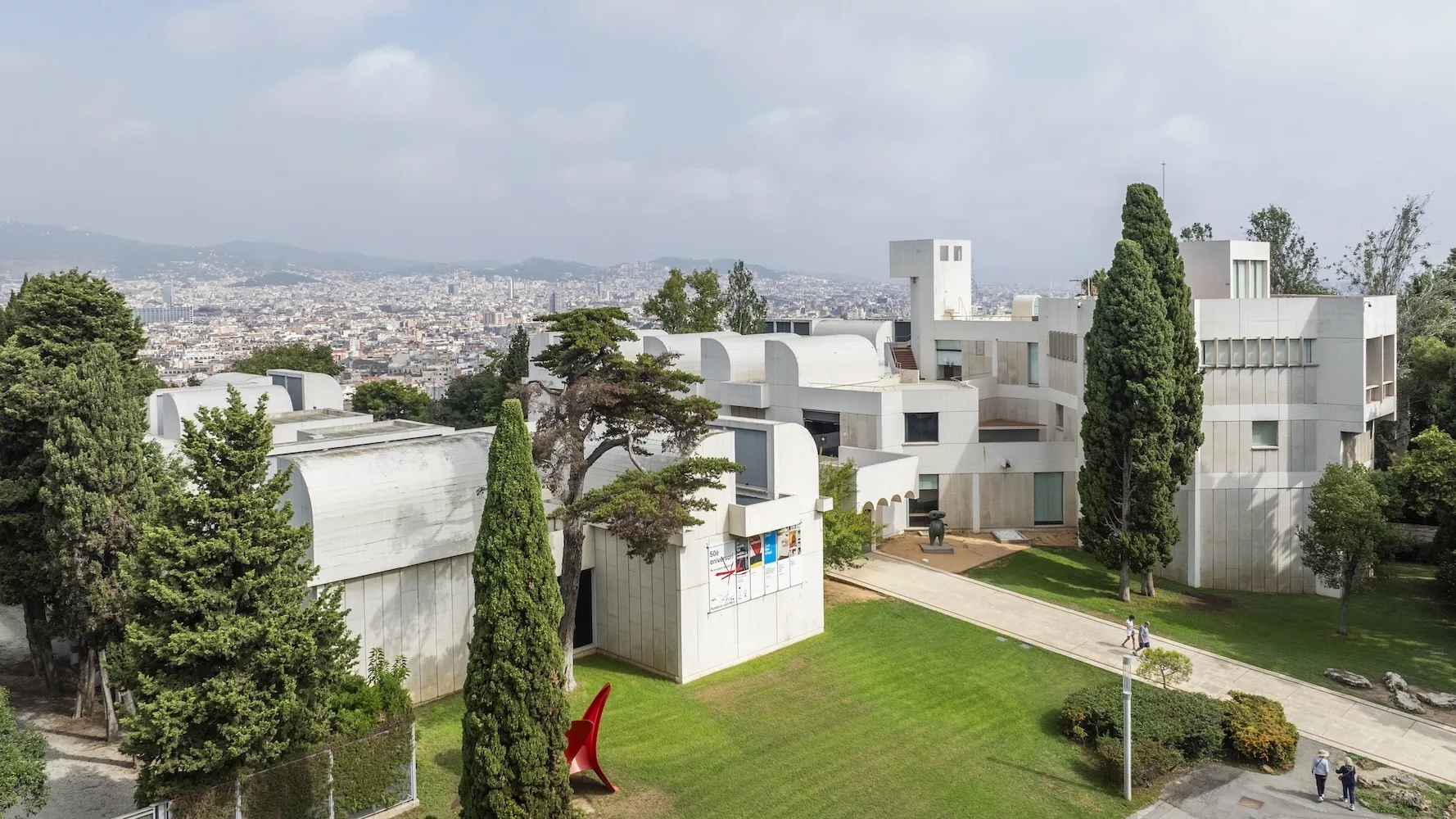 The Fundació Joan Miró by Josep Lluís Sert